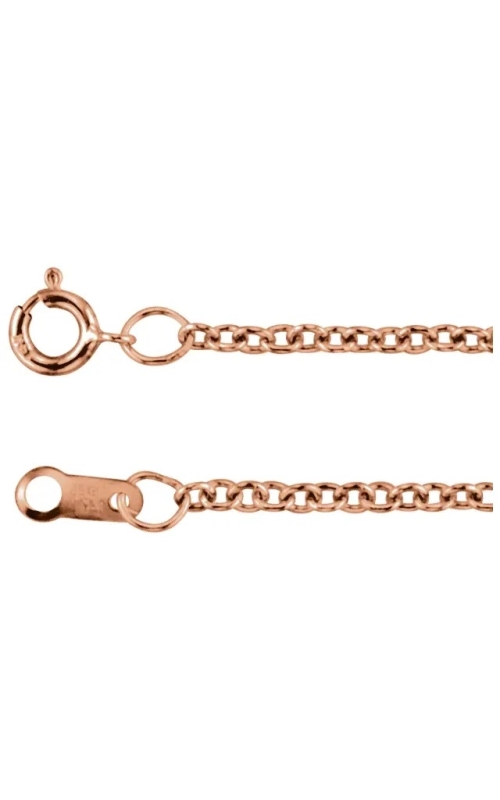 Rose Gold Cable Link Chain