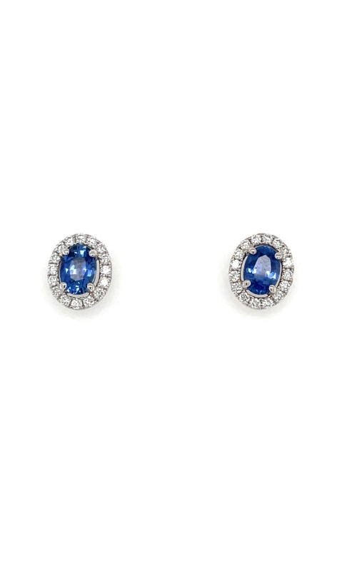 Blue Sapphire Studs