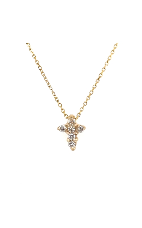 Cross Diamond Pendant Necklace