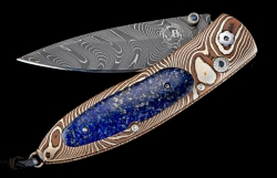 William Henry Knives B05BLUE&GOLD